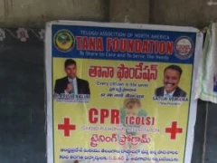 TANA Foundation CPR Training Programme at Dt Pareshath High School Chunduru